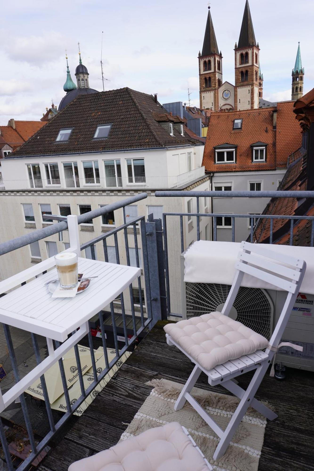 City Apartement Im Herzen Der Stadt Вюрцбург Екстер'єр фото